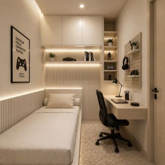 Desain Kamar Anak 1x2