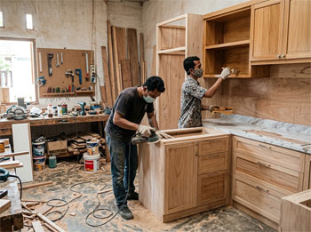Jasa Pembuatan Kitchen Set Custom Minimalis Jakarta Jabodetabek