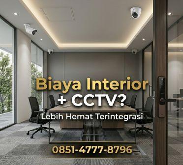 estimasi biaya interior kantor dengan cctv dan access control terintegrasi