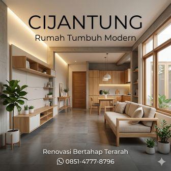 interior rumah cijantung modern