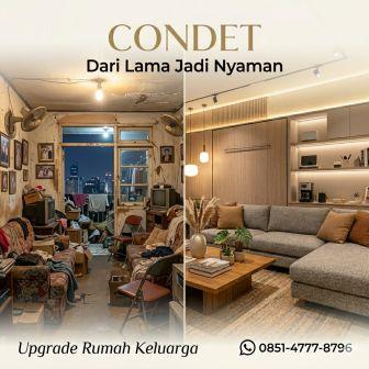 interior rumah condet modern tradisional