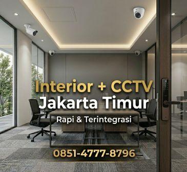 jasa interior jakarta timur dengan instalasi cctv dan sistem terintegrasi