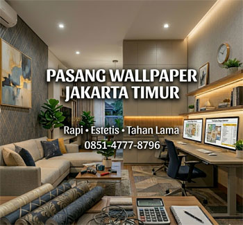 jasa pasang wallpaper jakarta timur dengan hasil rapi dan desain interior modern