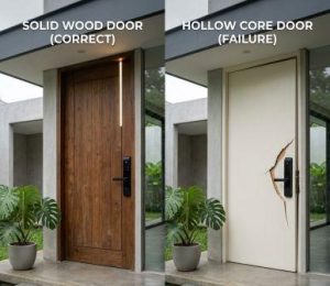 Pintu yang Mudah Dipasang Smart Lock