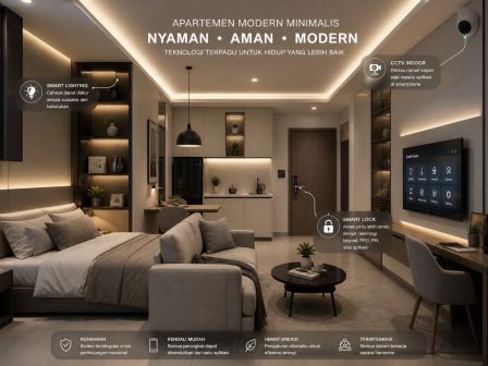Interior Apartemen Kemang