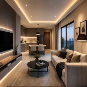 Interior Apartemen Minimalis