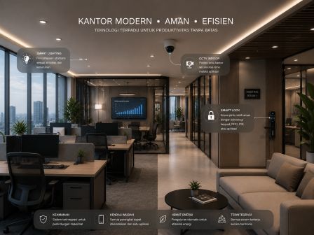 Interior Kantor Cipete