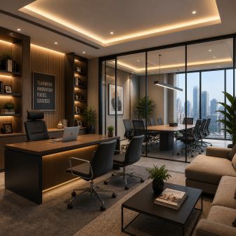 Interior Kantor Modern