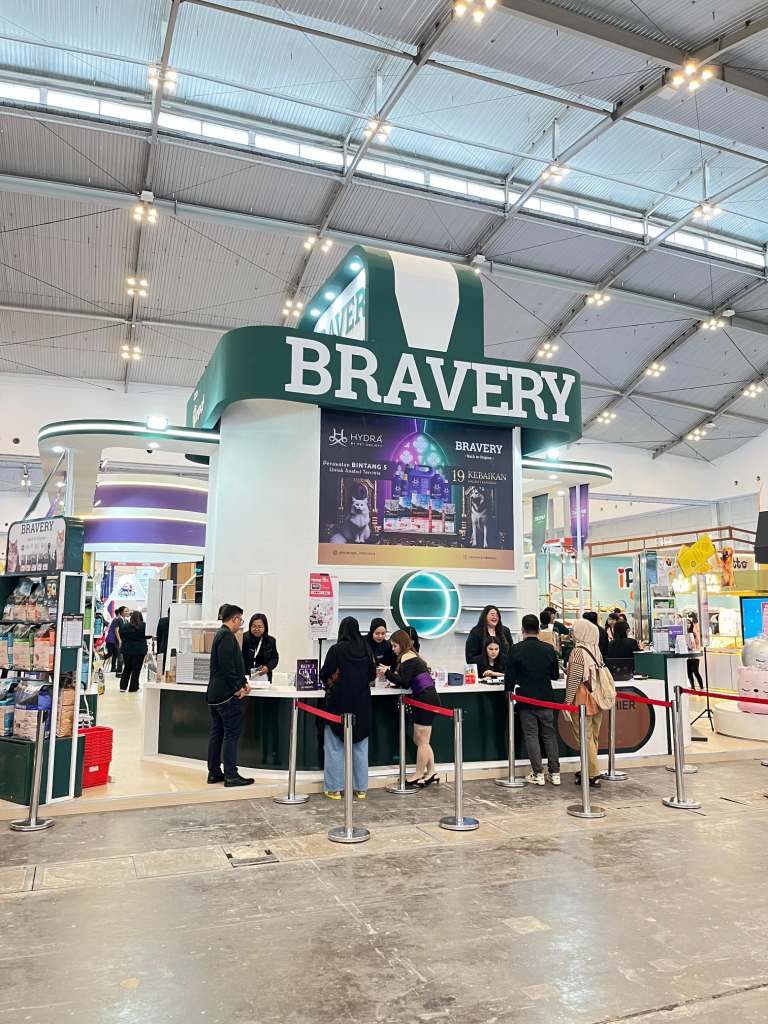 Booth corporate event modern Jakarta