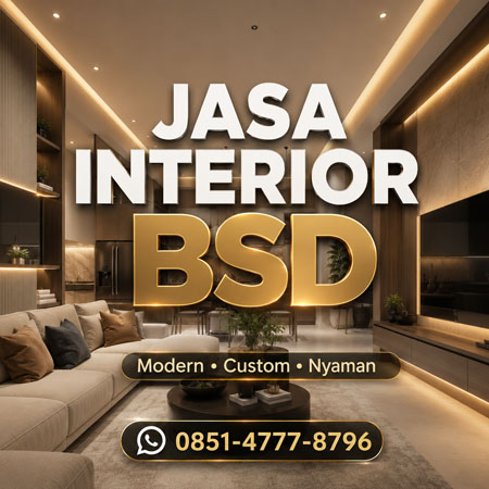 Jasa interior BSD modern minimalis custom rumah dan kamar anak