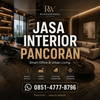 Jasa Interior Pancoran Jakarta Selatan modern smart office dan urban living oleh Ruangwarna Interior
