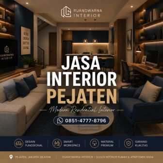 Jasa Interior Pejaten Jakarta Selatan modern residential interior oleh Ruangwarna Interior