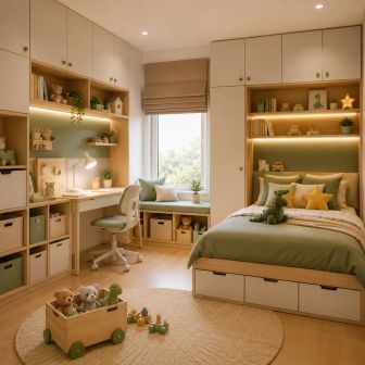 Kamar Anak Storage Maksimal