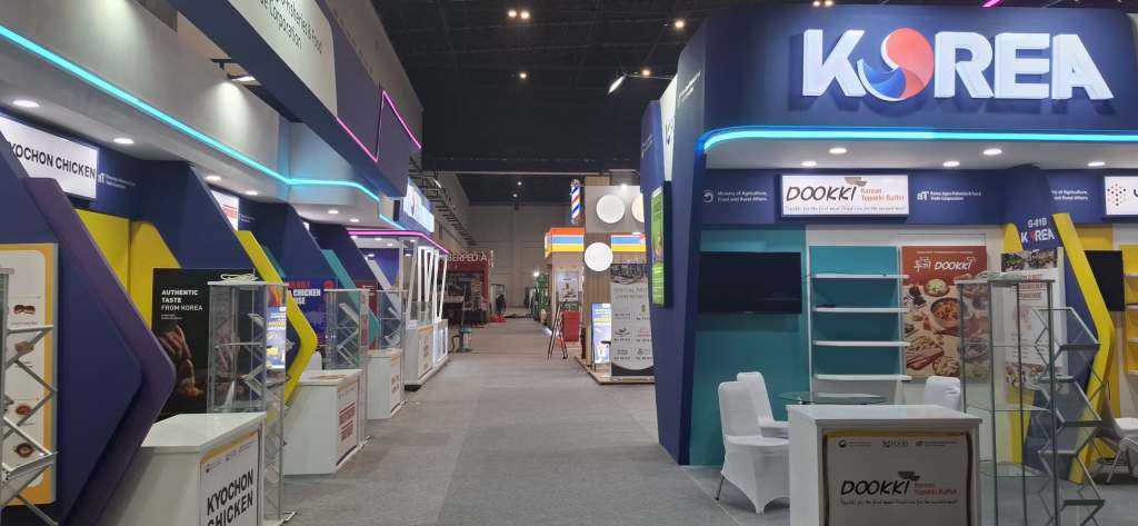 Vendor booth Tangerang custom