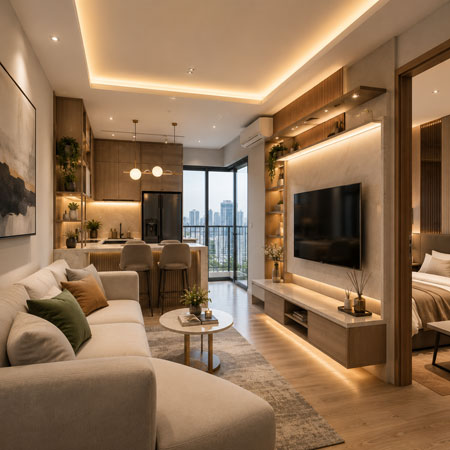 Interior Apartemen Bandung