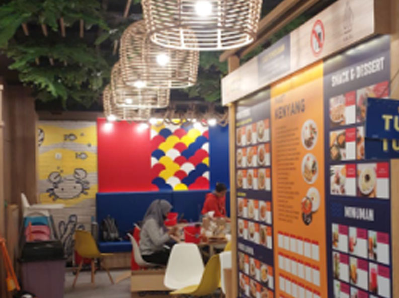 Dcost Seafood Retail Booth