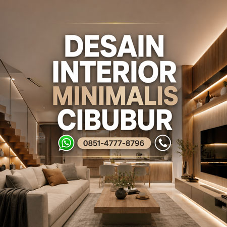 Desain Interior Minimalis Cibubur Modern dengan Kitchen Set Custom dan Furniture Built In