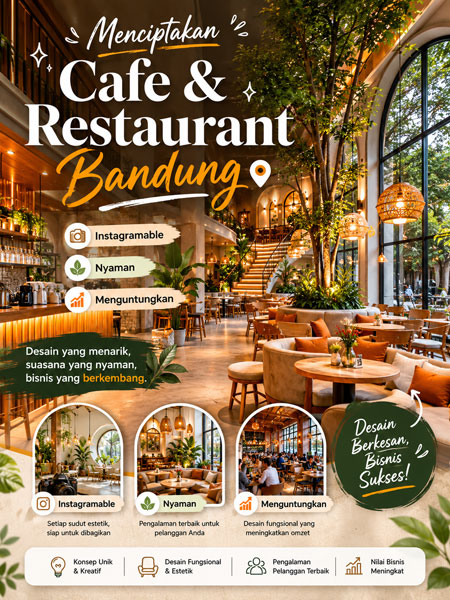 Interior Cafe Bandung
