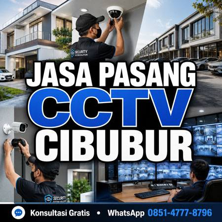 Jasa Pasang CCTV Cibubur profesional untuk rumah, kantor, ruko dan gudang oleh Ruang Warna Interior