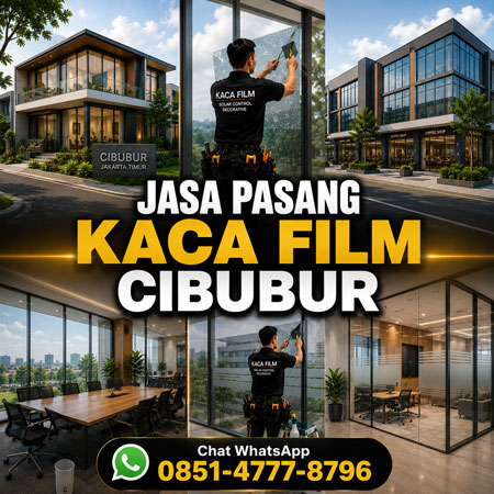 Jasa Pasang Kaca Film Cibubur untuk Rumah Kantor Gedung dan Ruko Modern oleh Ruang Warna Interior