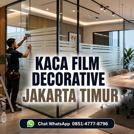 Kaca Film Decorative untuk Interior Kantor dan Rumah di Jakarta Timur oleh Ruang Warna Interior